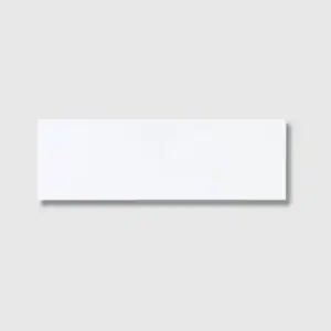 Monocolour Blanco Silk 10x30 tile
