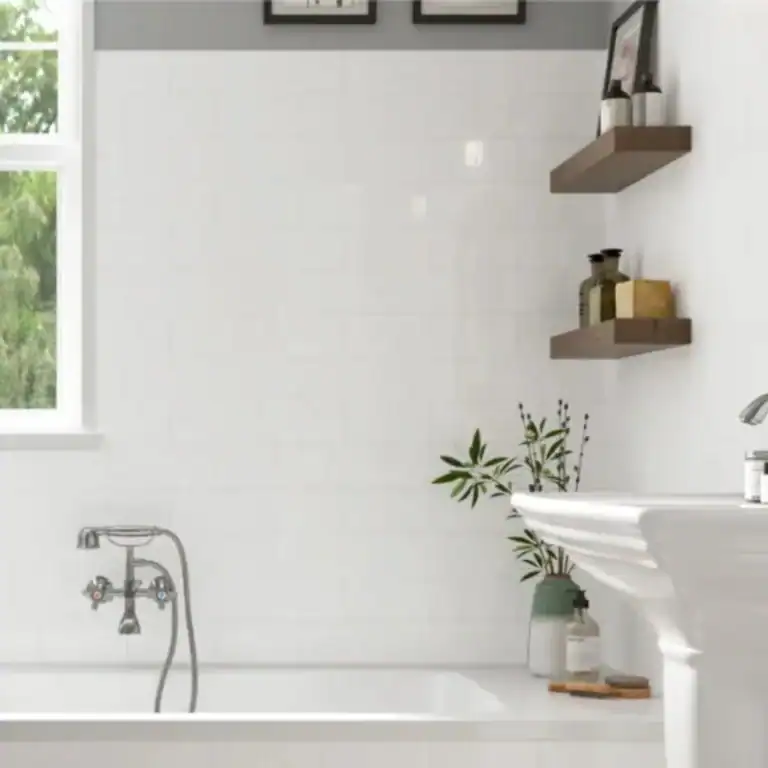 Monocolour Blanco Gloss 7.5X15 setting