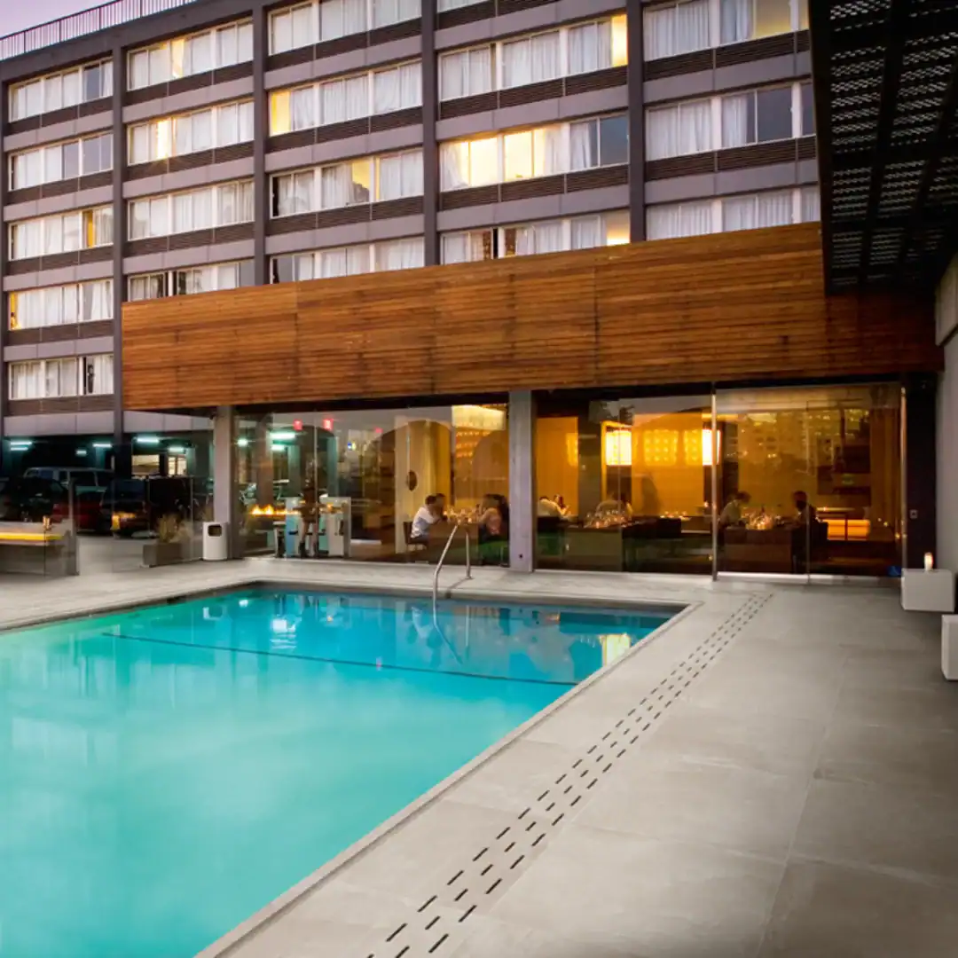 Osaka light Grey concrete effect tile