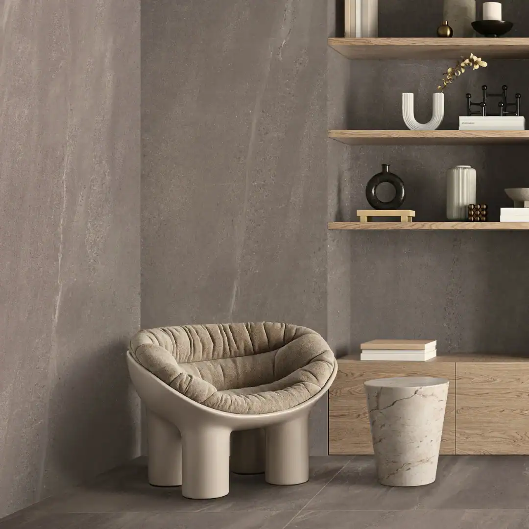 Pietra Savona Taupe 30x60 Setting Porcelain Taupe Tile