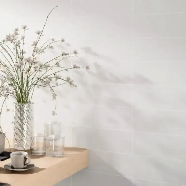 Monocolour Blanco Silk 10x30 setting