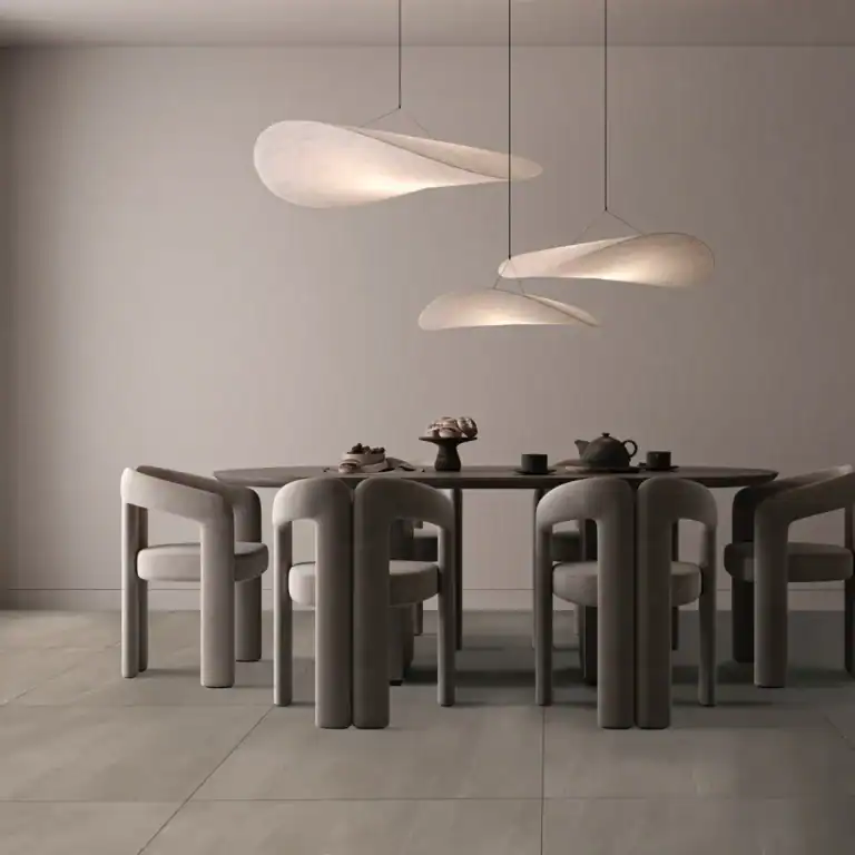 Pietra Savona Taupe 60x60 stone-effect tile setting