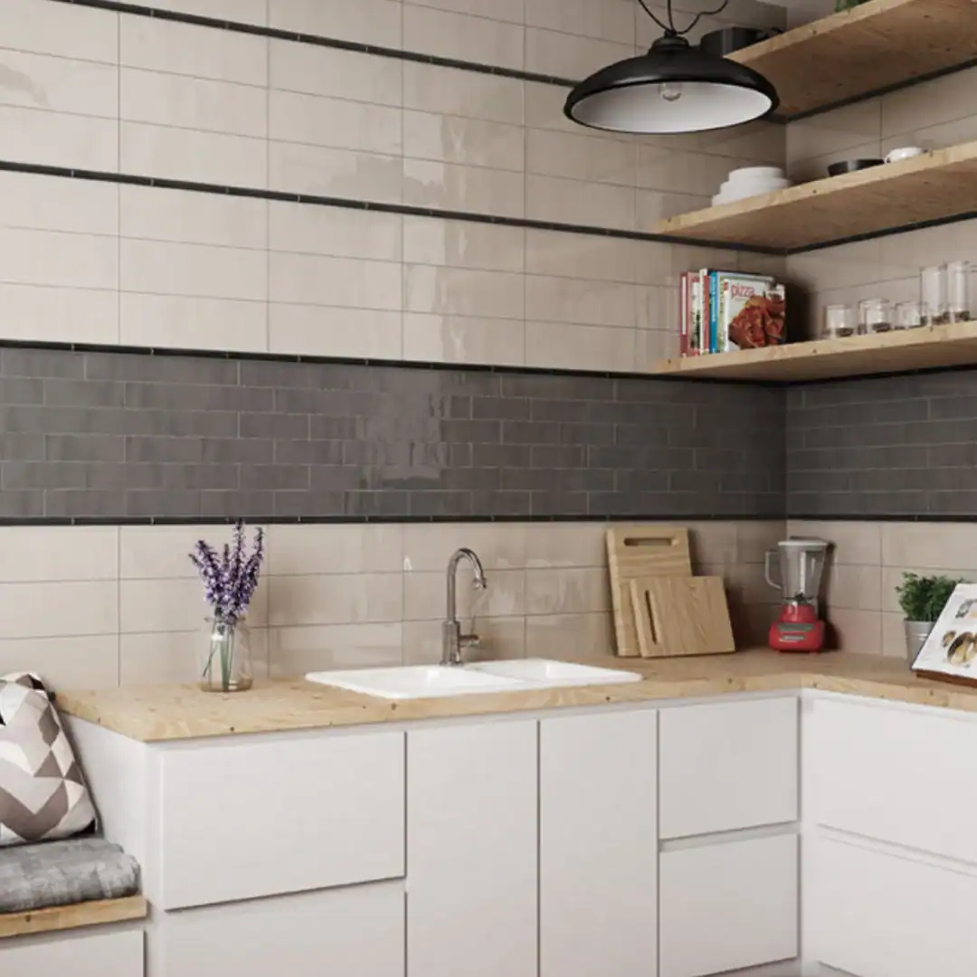 Provence Graphite 6.5x20 setting Ceramic Wall Tile