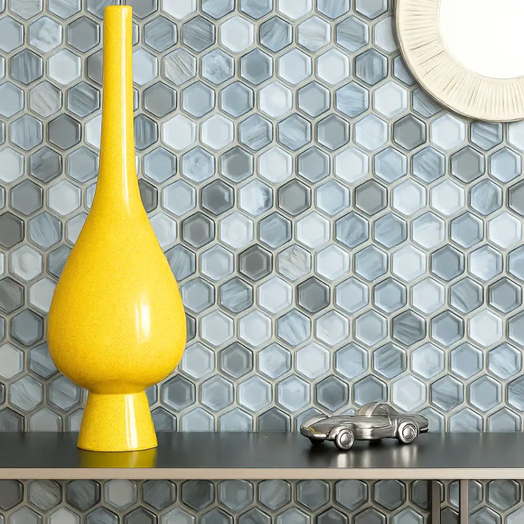 Hexagon Grey setting