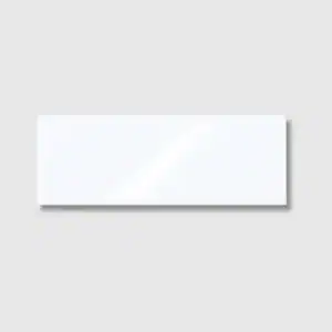 Monocolour Blanco Gloss 10x30 tile