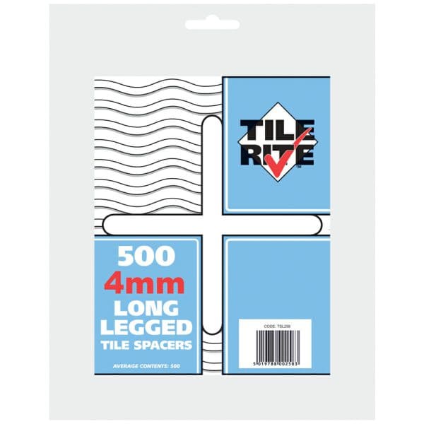 4mm Long Leg Tile Spacer 500
