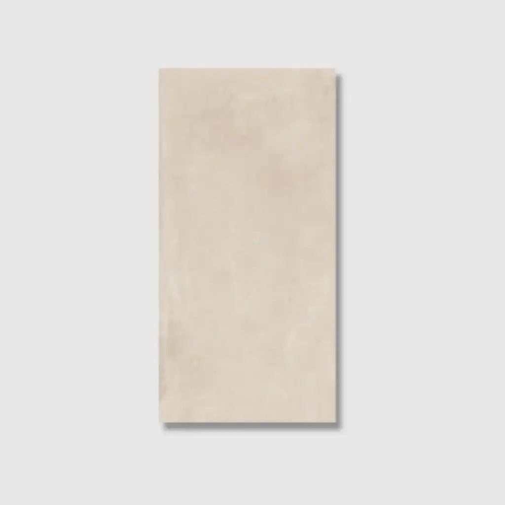 Osaka Avorio concrete-effect beige tile