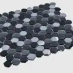 Hexagon Black tile