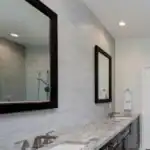 Parma Platinum bathroom porcelain tile setting