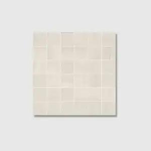 Pietra Savona Mosaic white stone-effect mosaic tile