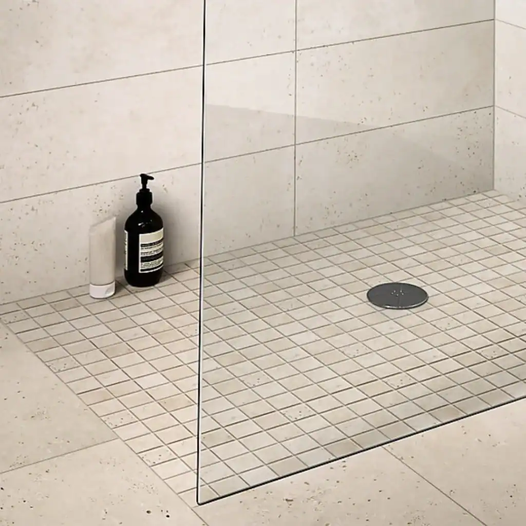 Pietra Savona Mosaic white Pietra Savona Mosaic white stone-effect mosaic tile