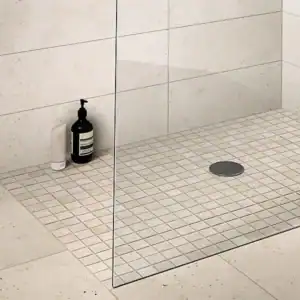 Pietra Savona Mosaic white Pietra Savona Mosaic white stone-effect mosaic tile