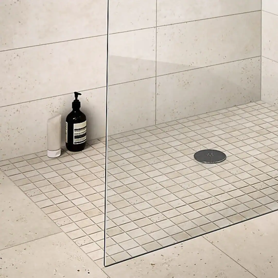 Pietra Savona Mosaic white Pietra Savona Mosaic white stone-effect mosaic tile