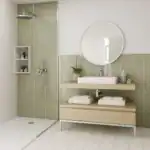 Provence Mist Green 6.5x40 setting Pastel Ceramic Tiles
