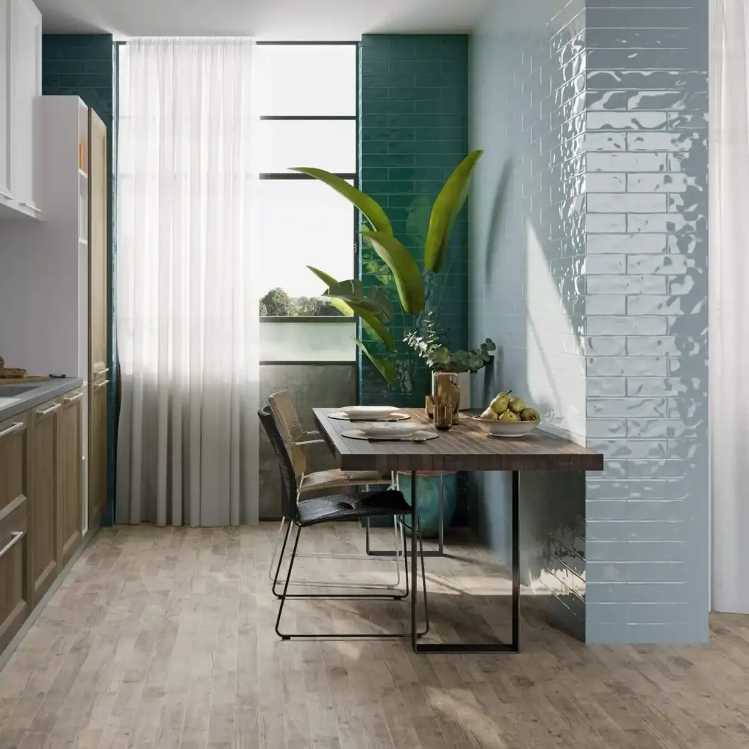 Oregon Aqua metro tile setting