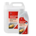 Grout stain remover