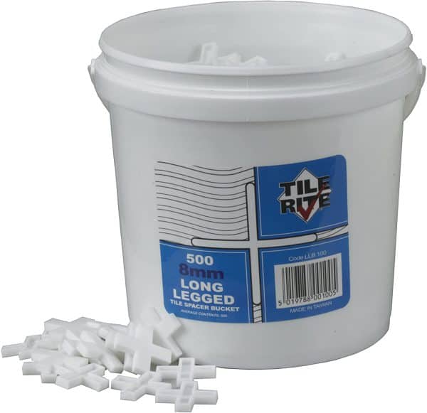 8mm Long Leg Tile Spacer Buckets (500)