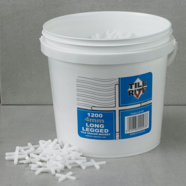 4mm Long Leg Tile Spacer Buckets (1200)