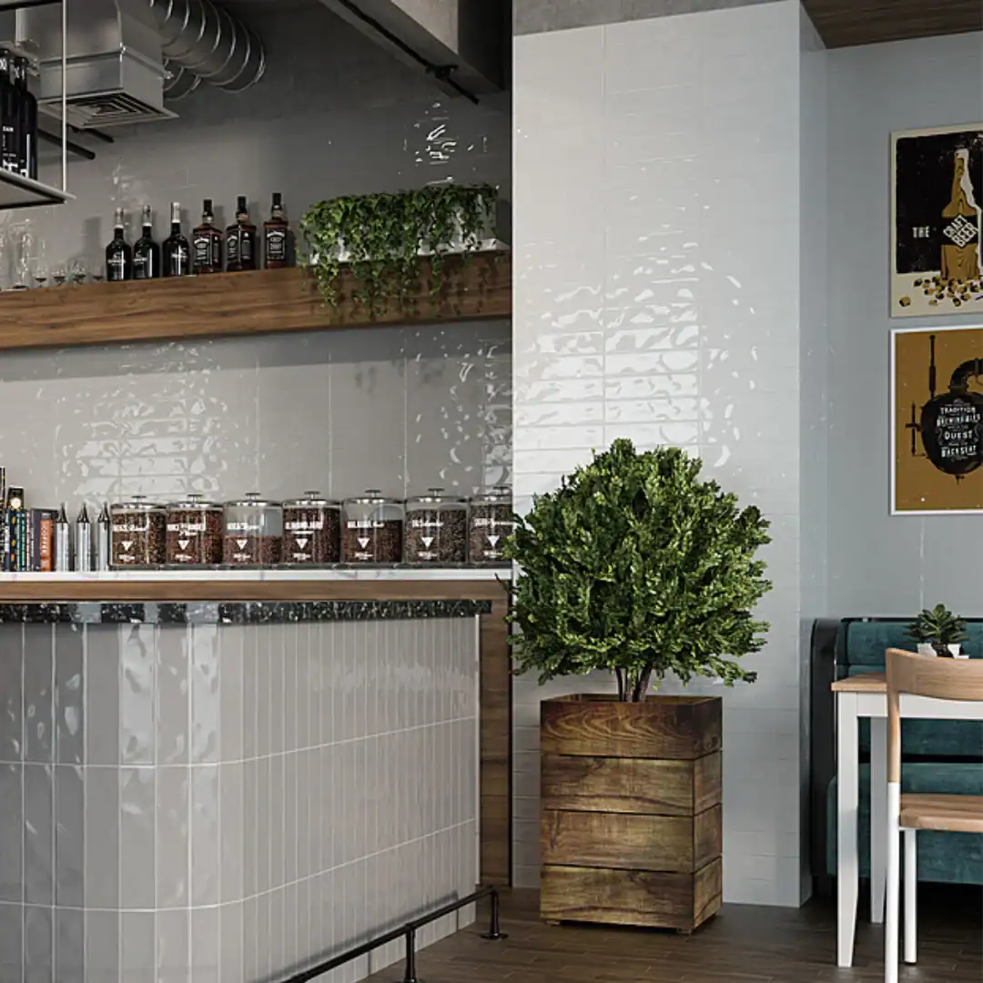 Oregon white metro tile setting