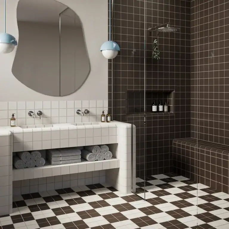 Victorian Black and white setting