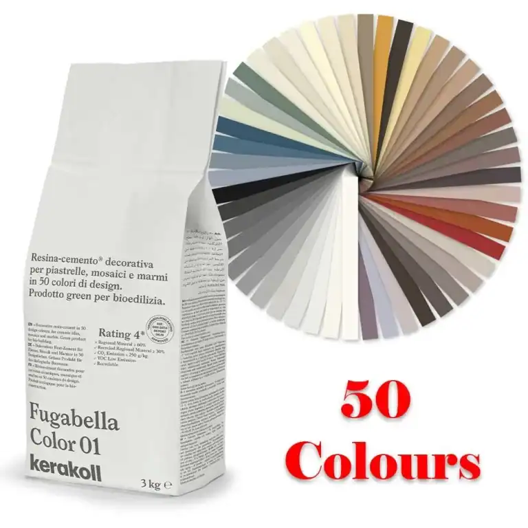 Kerakoll Fugabella Colour Grout 50 colours