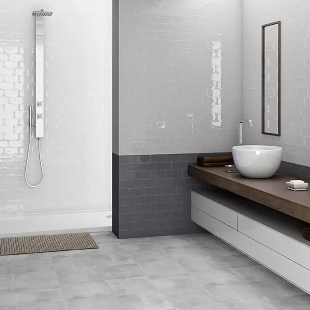 Chic blanco and gris