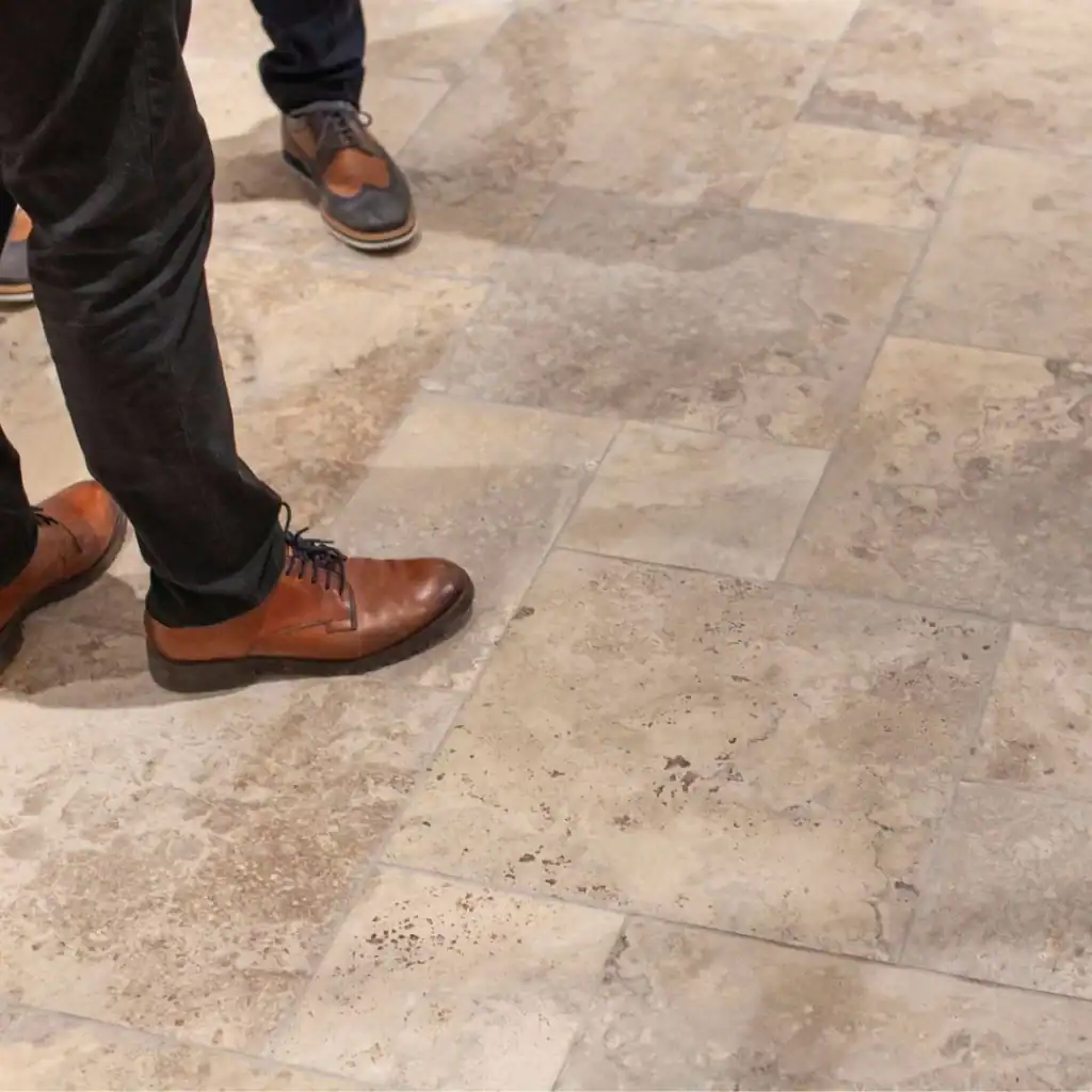 Cross Cut Beige