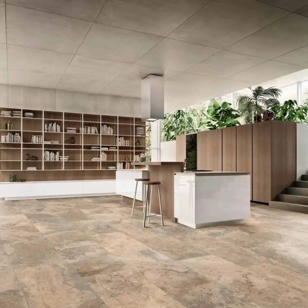 Cross Cut Beige