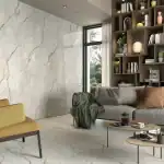 Eternal porcelain grey tile marble effect glossy finish