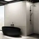 Ethereal porcelain white tile marble effect matt finish