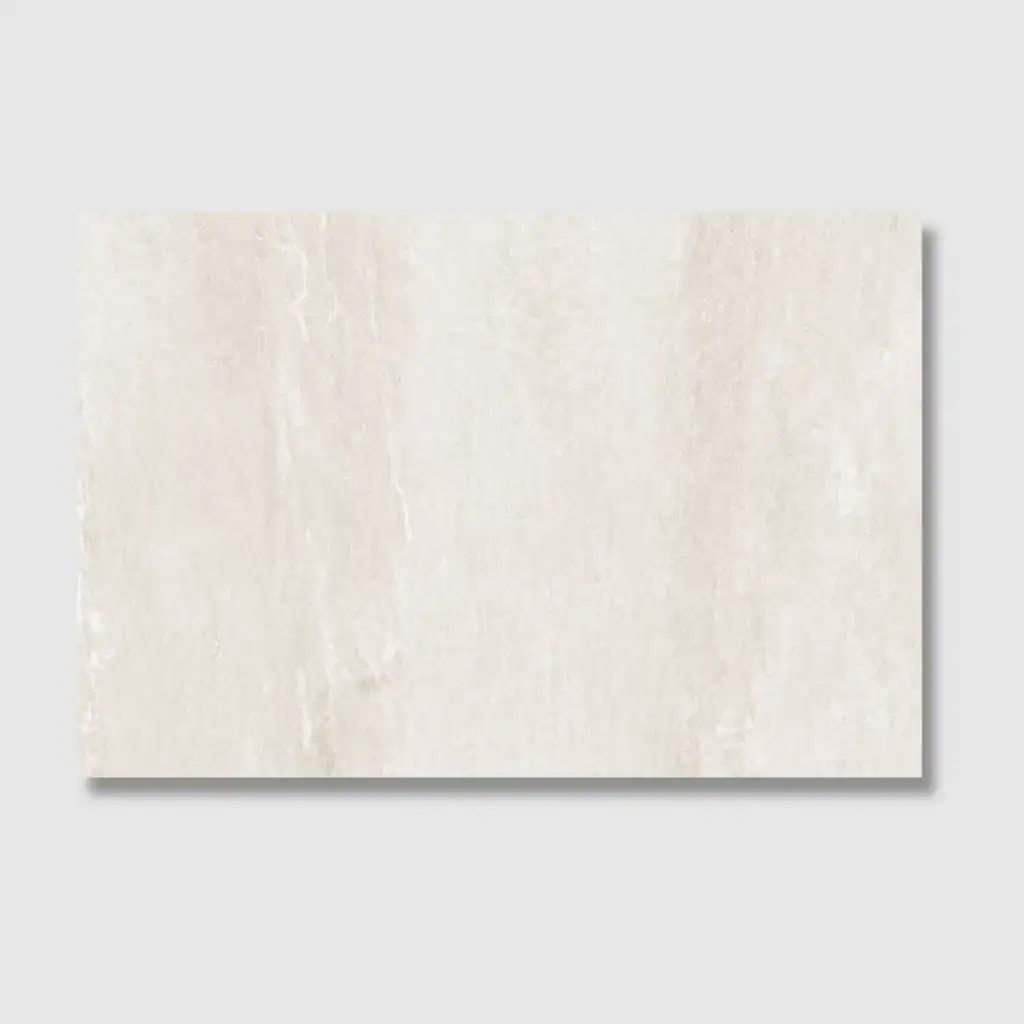 Europa White stone effect porcelain outdoor tile