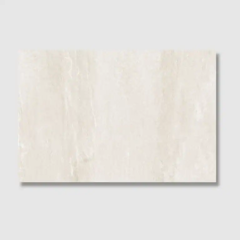 Europa White stone effect porcelain outdoor tile