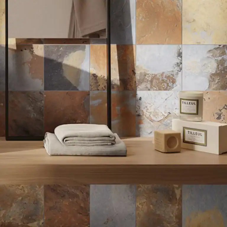 Flagstone Cotto stone effect porcelain tile