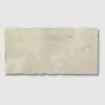 Florence Taupe Vintage porcelain tile with rustic chipped edges