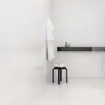 Grange White concrete effect ceramic tiles