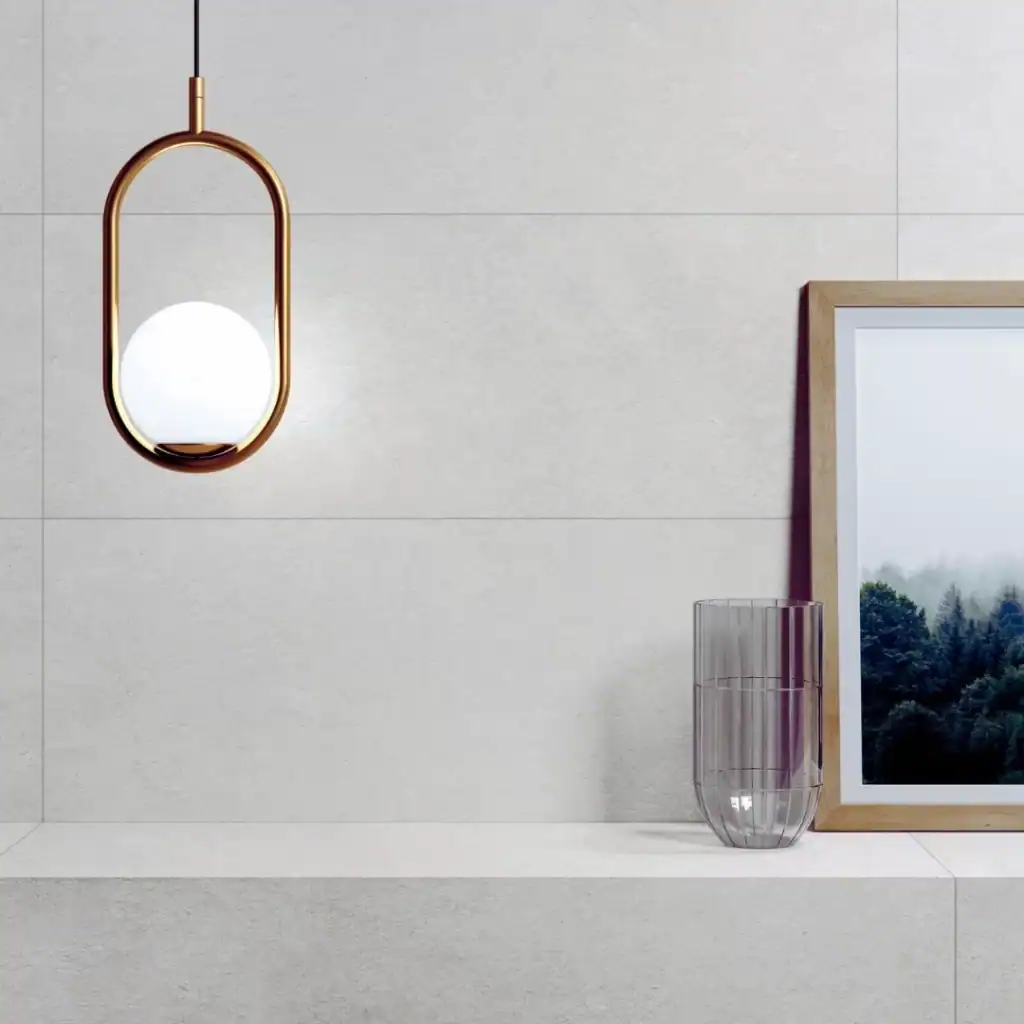 Grange Grey concrete effect ceramic tiles