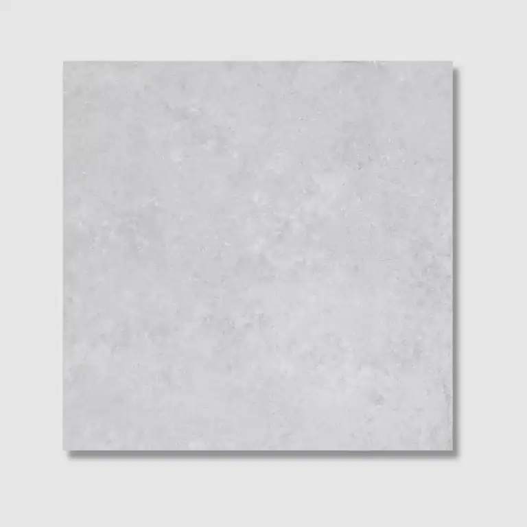 Ground Silver Soft cement concrete effect porcelain tiles