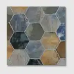 Colourful Hexagonal Tile