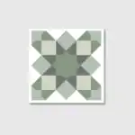 Patterned Green Tile