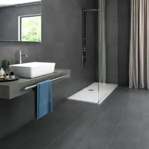 Contemporary Dark Grey matt Tile