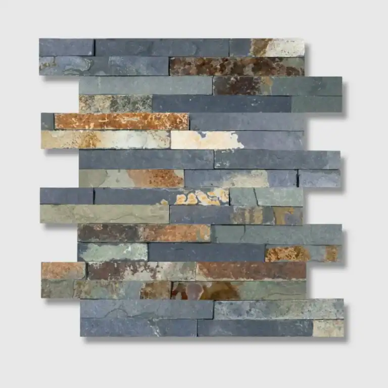 rustic natural slate wall cladding