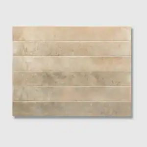 almond glossy ceramic tile