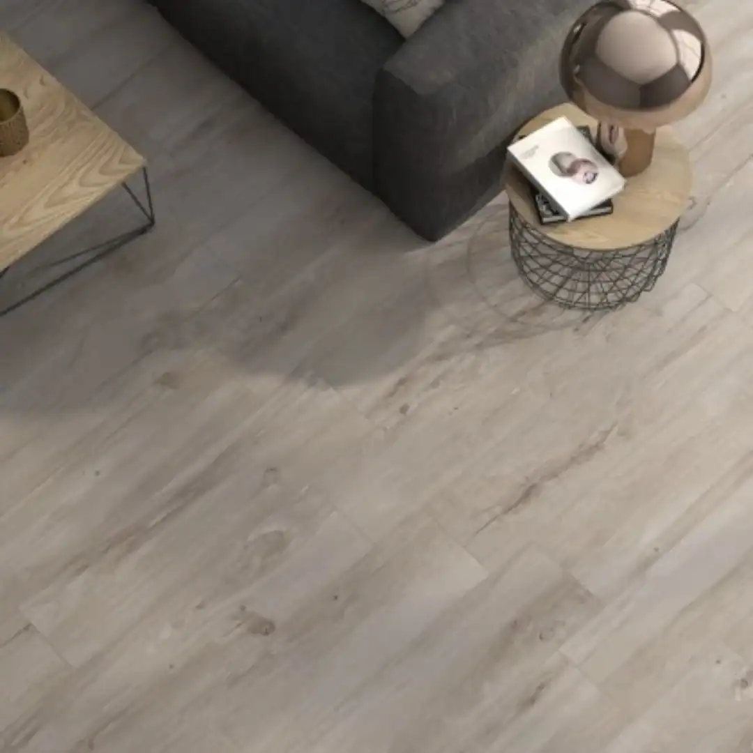 grey wood effect porcelain tile