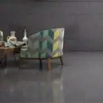 Contemporary Dark Grey Polished Tile