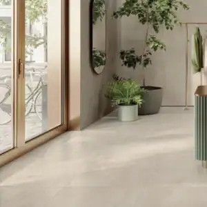 warm stone porcelain floor tile