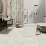 grey stone porcelain floor tile