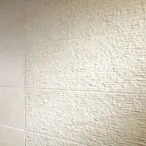 off white linear wall tile