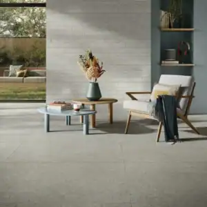 grey stone effect floor tile