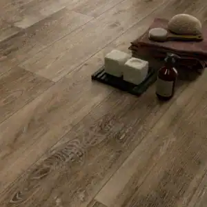 Coffe Brown Wood Effect Tile