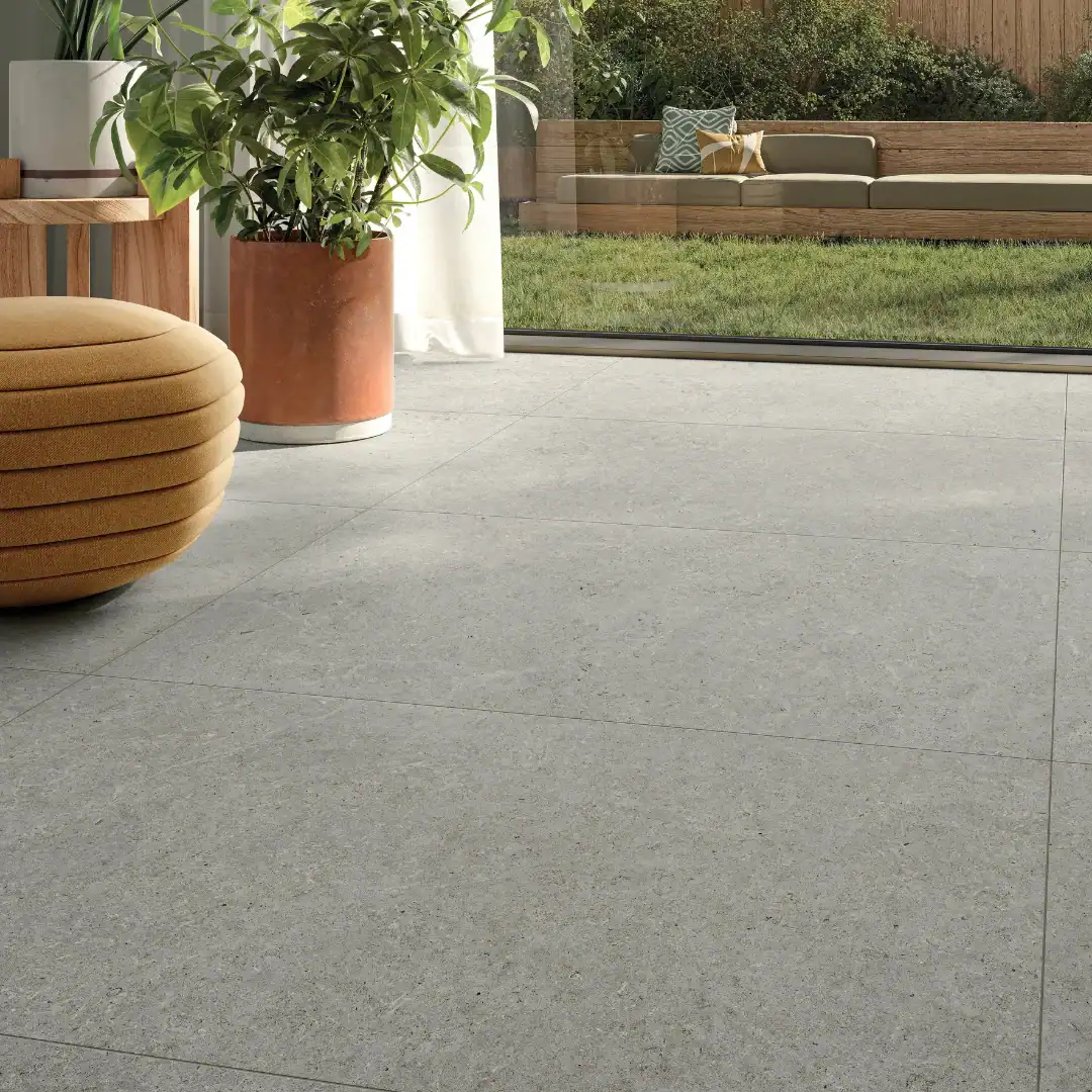 grey stone effect porcelain tile